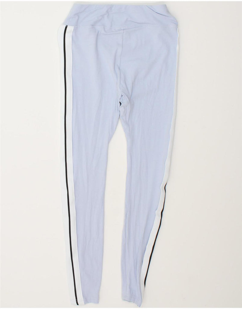 ELLESSE Womens Leggings UK 10 Small Blue Cotton Vintage Ellesse and Second-Hand Ellesse from Messina Hembry 