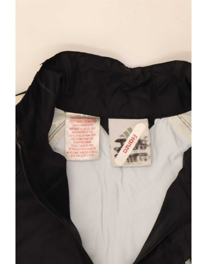 Adidas Boys Rain Jacket 9-10 Years Black Nylon
