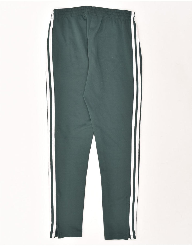 ADIDAS Womens Tracksuit Trousers UK 10 Small Green Polyester | Vintage Adidas | Thrift | Second-Hand Adidas | Used Clothing | Messina Hembry 