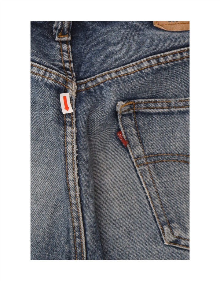 LEVI'S Mens 501 Denim Shorts W34 Large Blue Cotton
