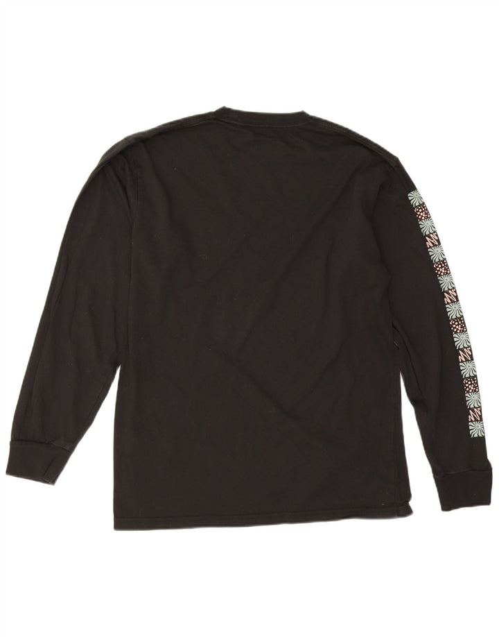 Vans Mens Classic Fit Graphic Top Long Sleeve Medium Black Cotton