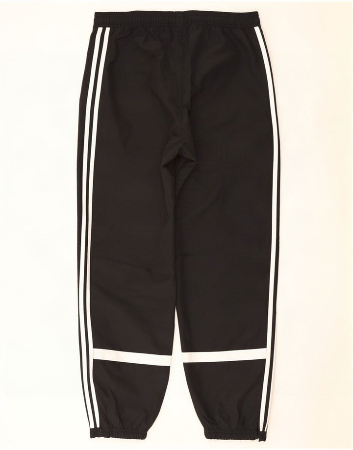 Adidas Mens Tracksuit Trousers Joggers Large Black Polyester