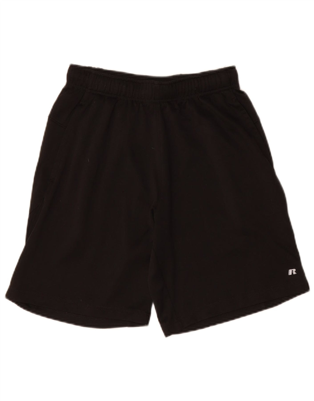 RUSSELL ATHLETIC Mens Sport Shorts Small  Black Polyester
