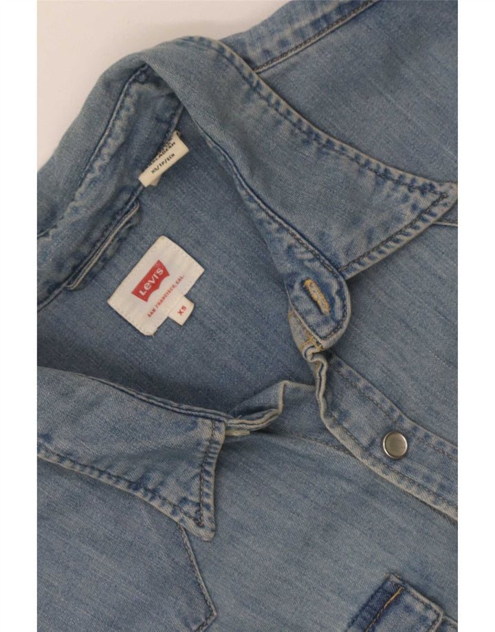 Levi's Mens Denim Shirt XS Blue