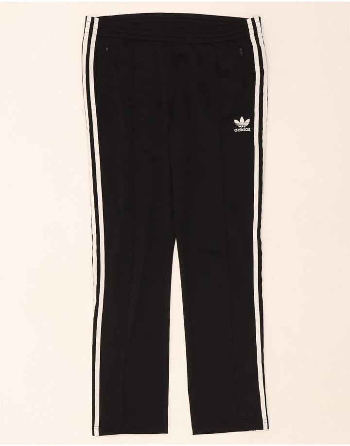 Adidas Womens Tracksuit Trousers UK 14 Large Black Polyester