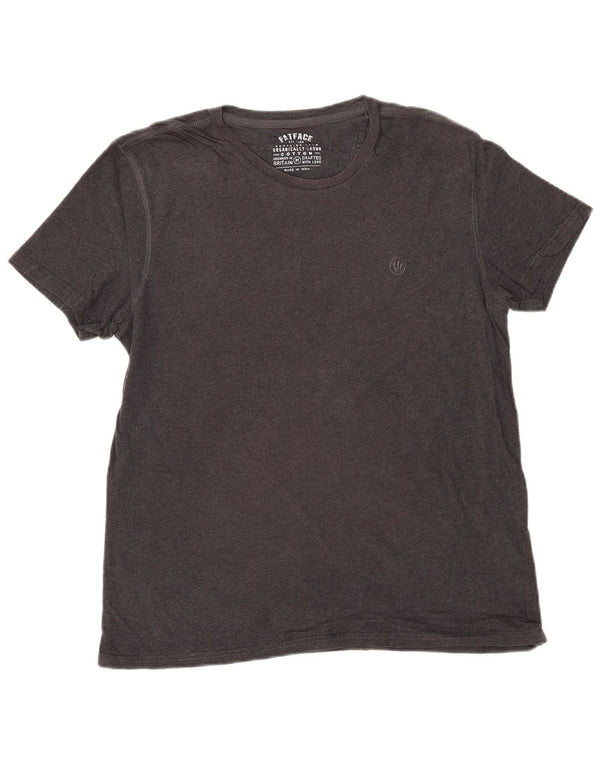 FAT FACE Mens T-Shirt Top Medium Grey Cotton