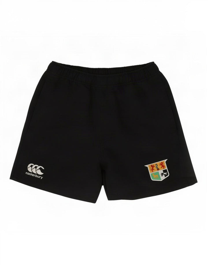 Canterbury Mens Sport Shorts Small Black Polyester