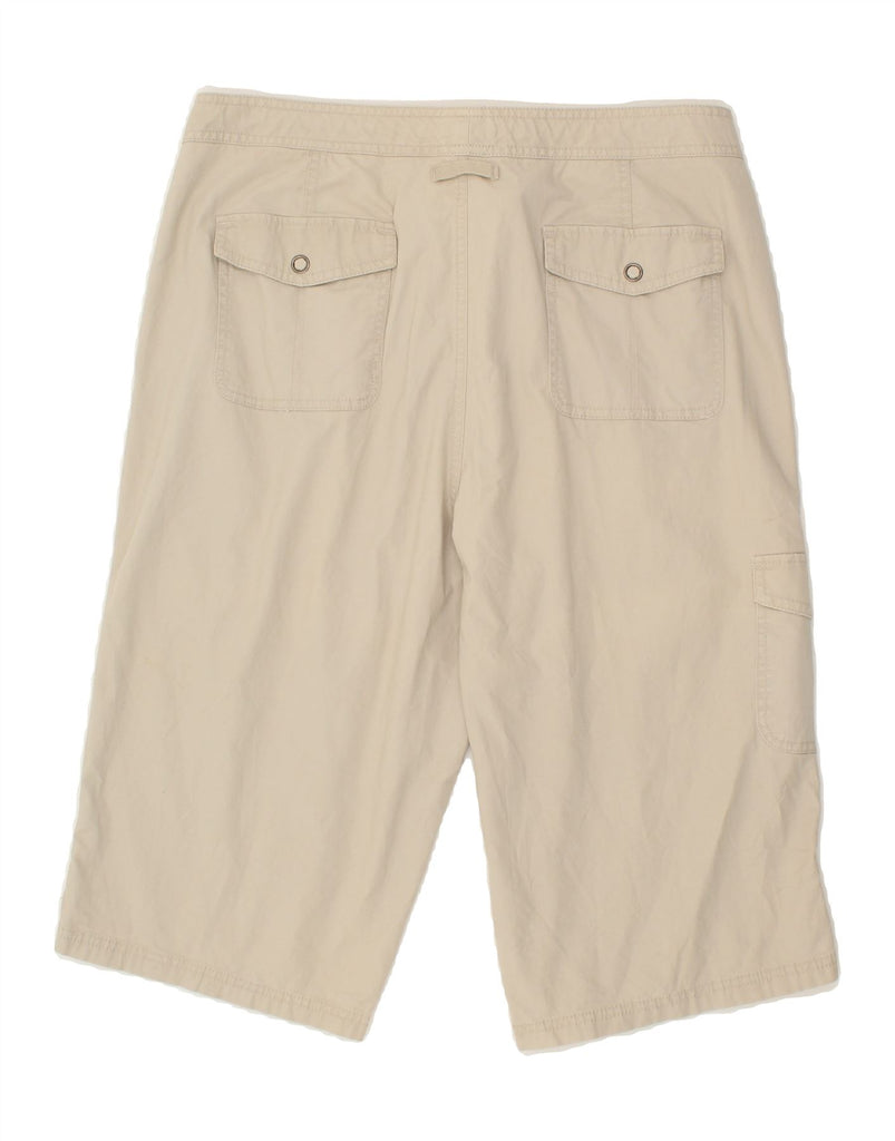 DOCKERS Womens Bermuda Shorts UK 16 Large W34  Beige Cotton Vintage Dockers and Second-Hand Dockers from Messina Hembry 