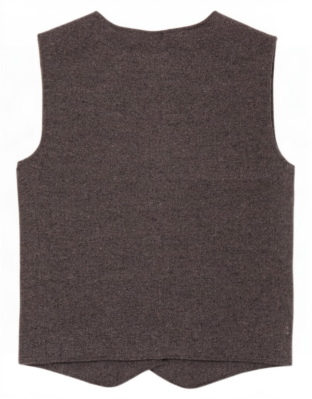 Zara Womens Knit Waistcoat UK 12 Medium Grey Polyester