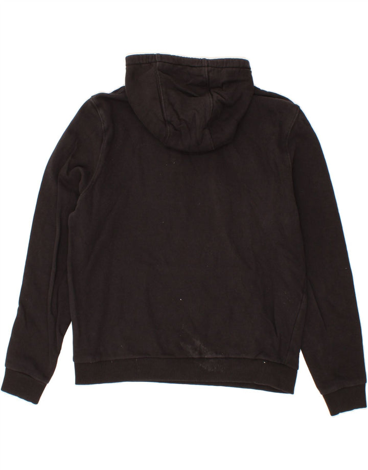 NORTH SAILS Mens Graphic Hoodie Jumper Small Navy Blue Cotton Vintage North Sails and Second-Hand North Sails from Messina Hembry 