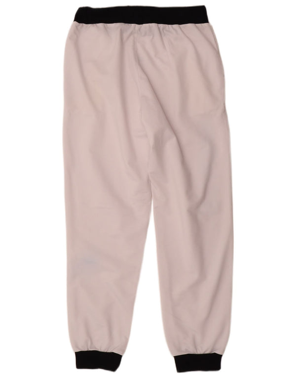 Errea Mens Graphic Tracksuit Trousers Joggers Medium White Colourblock