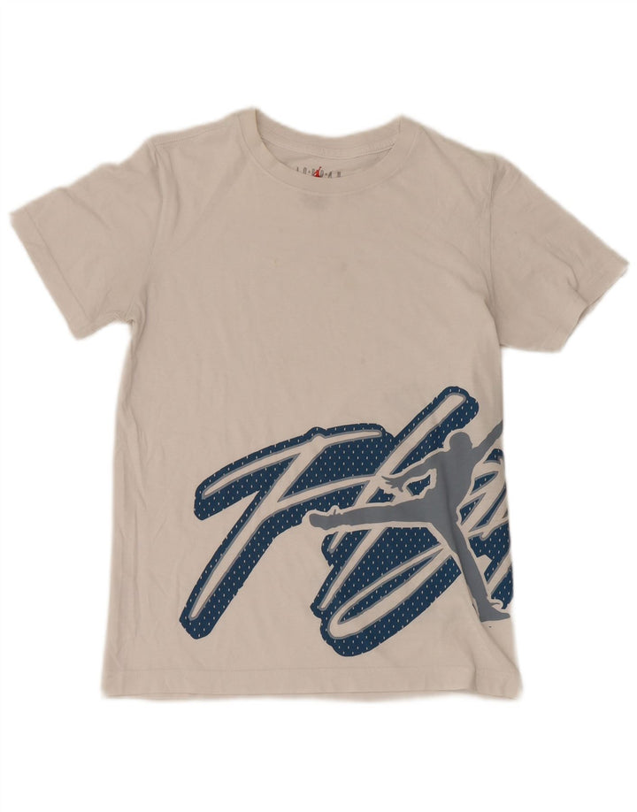 Jordan Boys Graphic T-Shirt Top 12-13 Years Large White