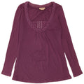 Marlboro Classics Womens Top Long Sleeve UK 14 Large Purple