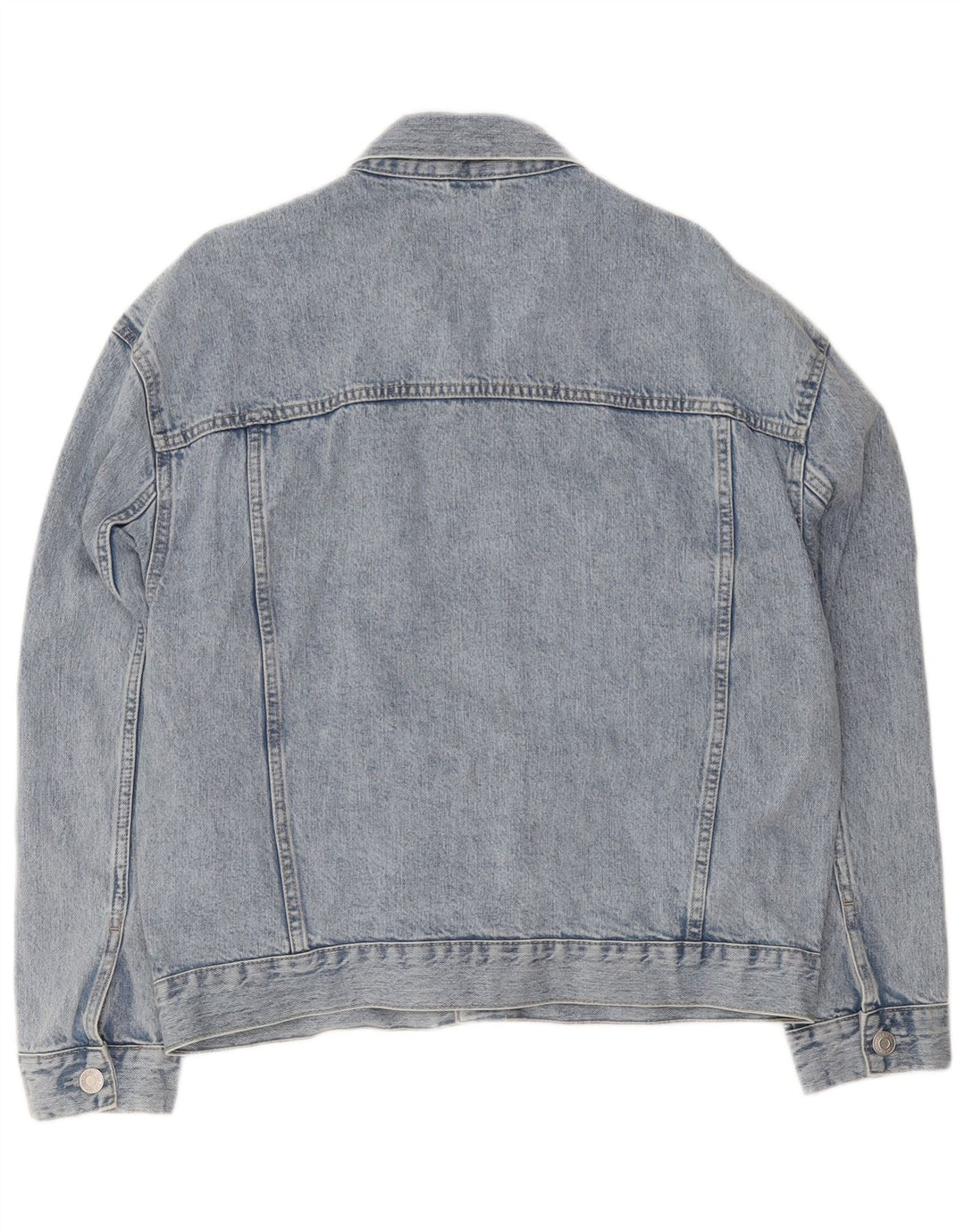 C&A Mens Oversized Denim Jacket UK 40 Large Blue Cotton