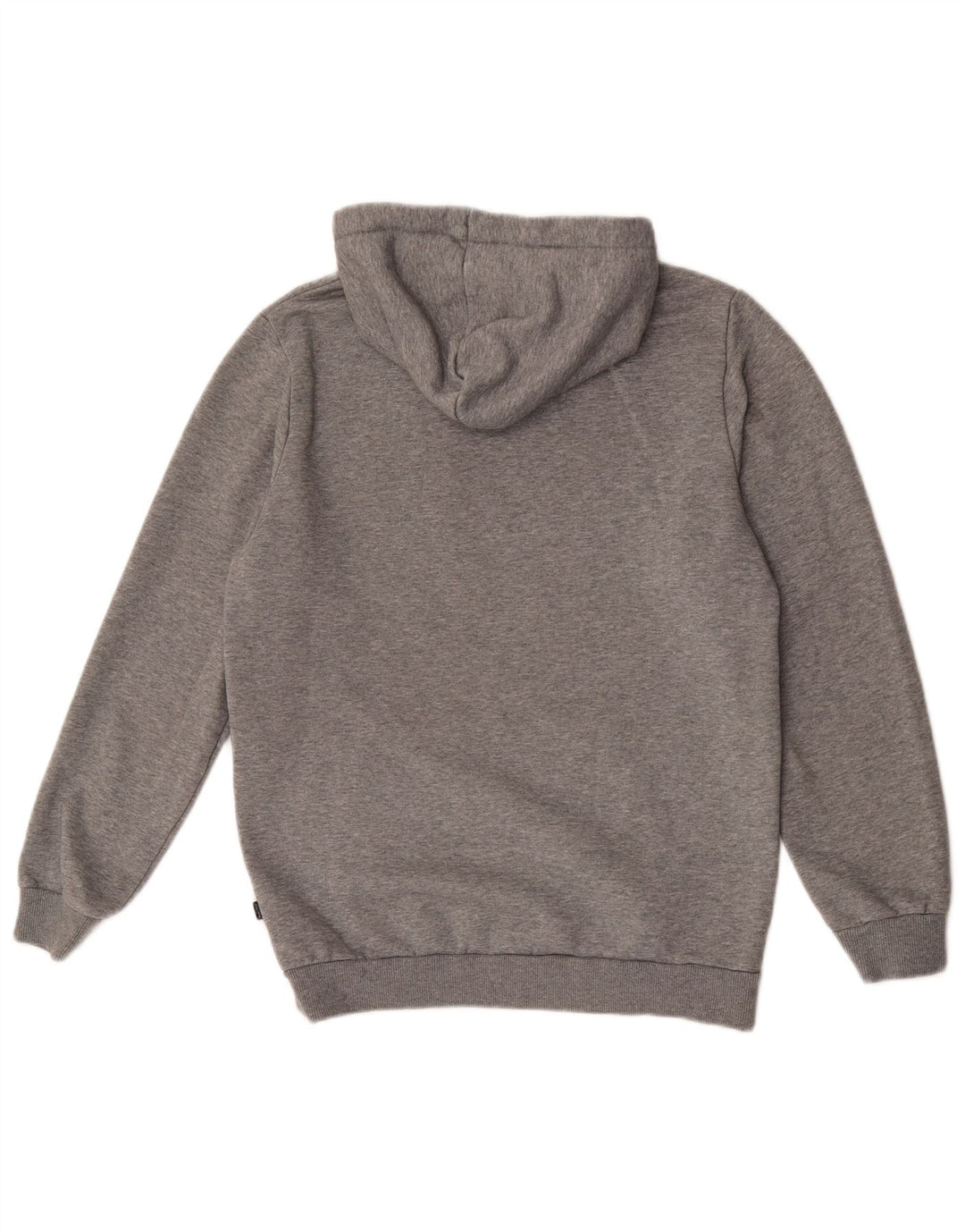 Puma Mens Graphic Hoodie Jumper Small Grey Cotton