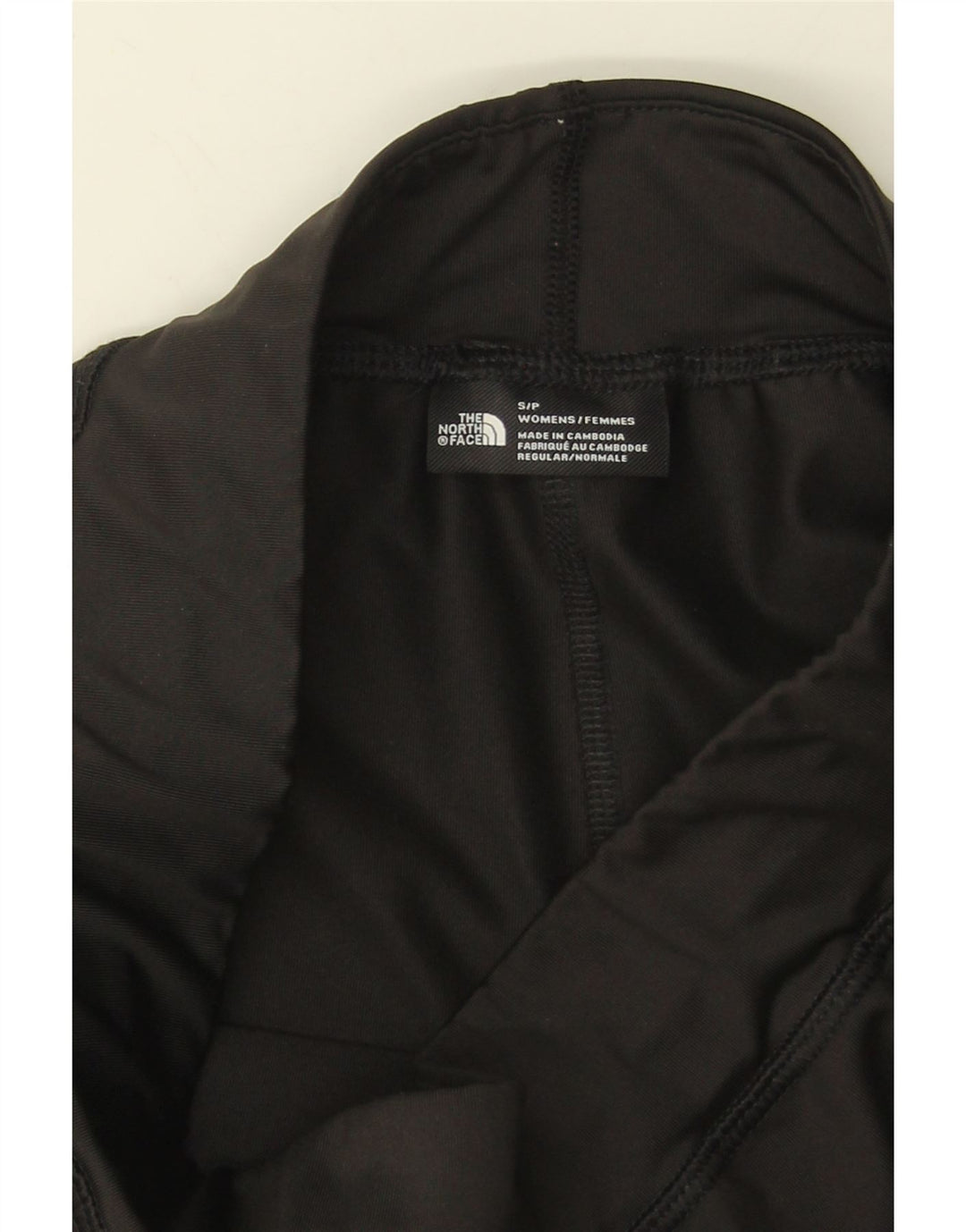 The North Face Womens Graphic Sport Shorts UK 8 Small  Black Polyester