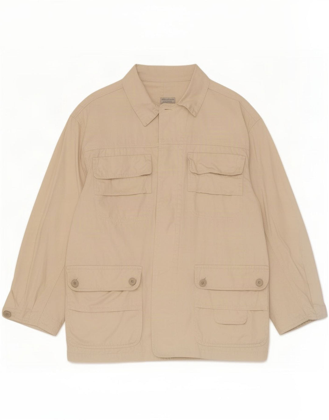 POP 84 Mens Utility Jacket UK 40 Large Beige