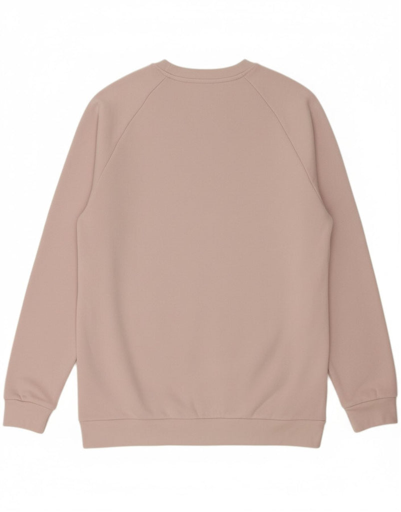 ADIDAS Mens Sweatshirt Jumper Large Pink Cotton Vintage Adidas and Second-Hand Adidas from Messina Hembry 