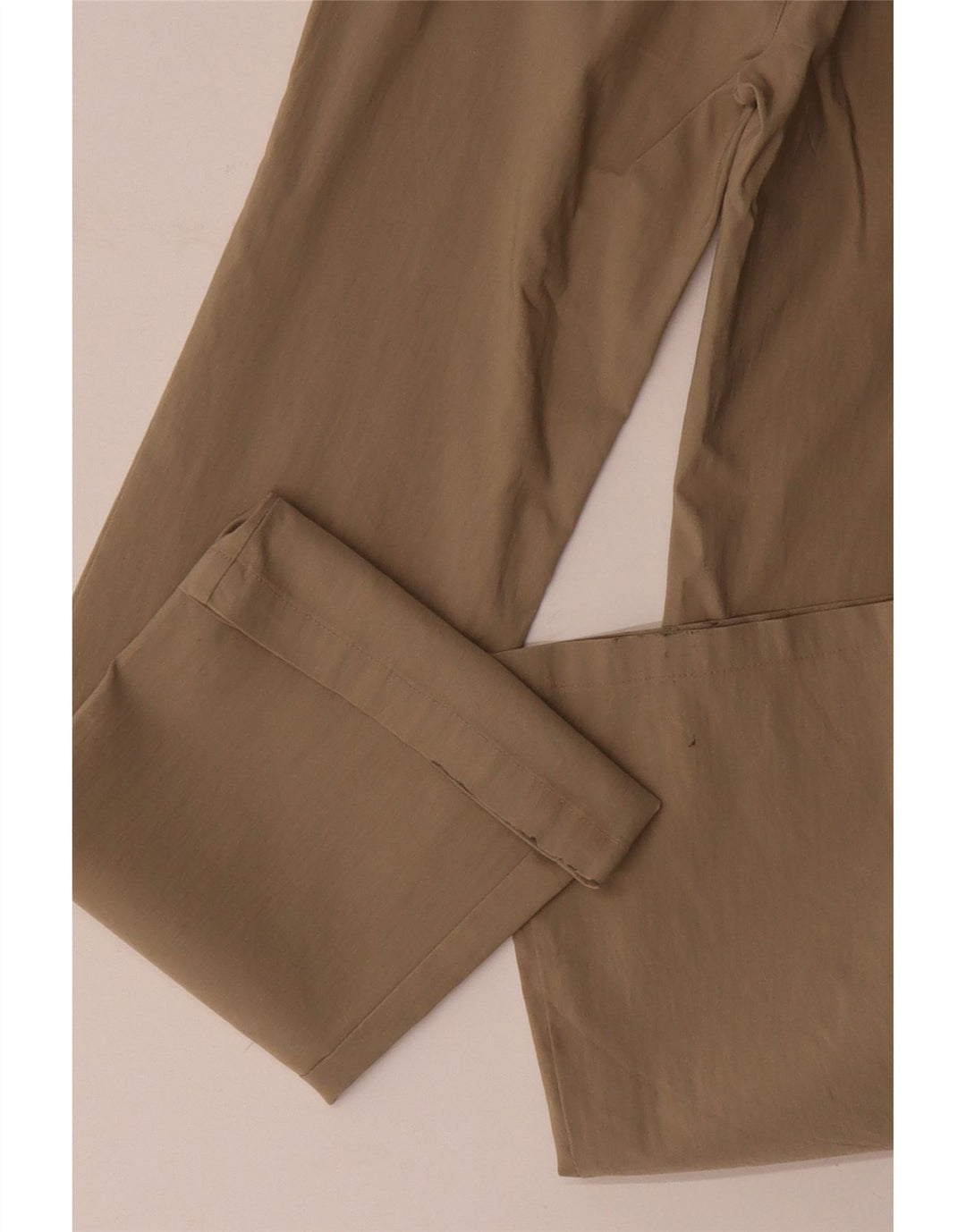 Zara Womens Flare Casual Trousers EU 40 Medium W30 L32 Beige Rayon