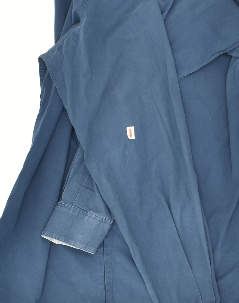 DKNY Mens Shirt XS Navy Blue Cotton | Vintage Dkny | Thrift | Second-Hand Dkny | Used Clothing | Messina Hembry 