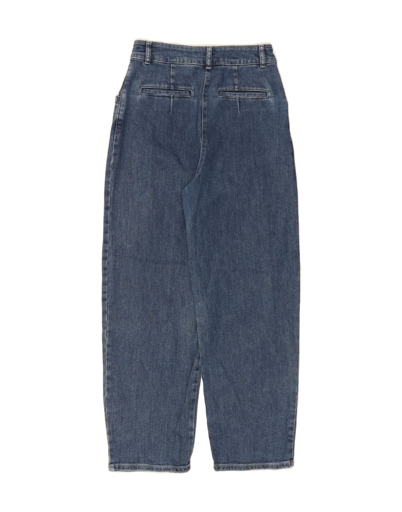 BENETTON Womens Tapered Jeans UK 8 Small W26 L28 Blue Cotton Vintage Benetton and Second-Hand Benetton from Messina Hembry 