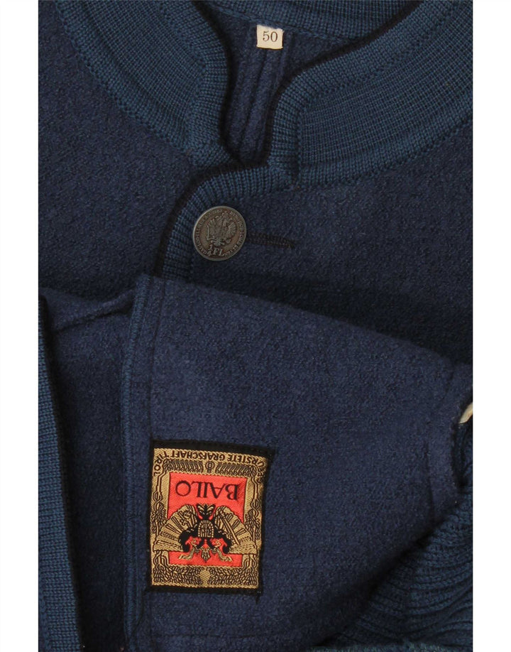 Bailo Mens 5 Button Blazer Jacket IT 50 Large Navy Blue