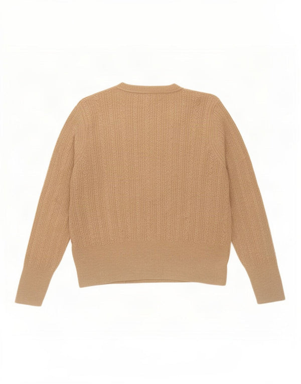 Marks & Spencer Womens Boat Neck Jumper Sweater UK 18 XL Beige Viscose