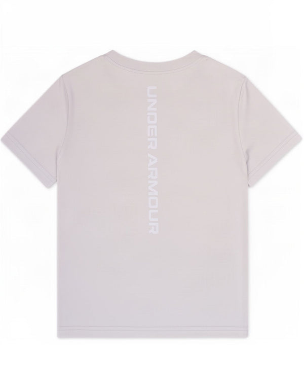 Under Armour Boys Graphic T-Shirt Top 4-5 Years Blue Polyester