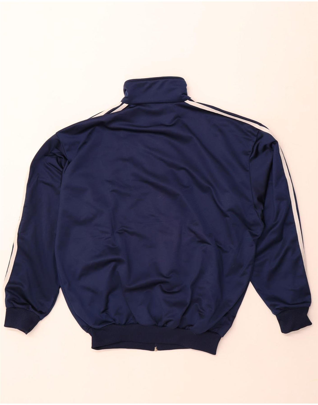 Adidas Mens Loose Fit Tracksuit Top Jacket UK 36/38 Small Navy Blue