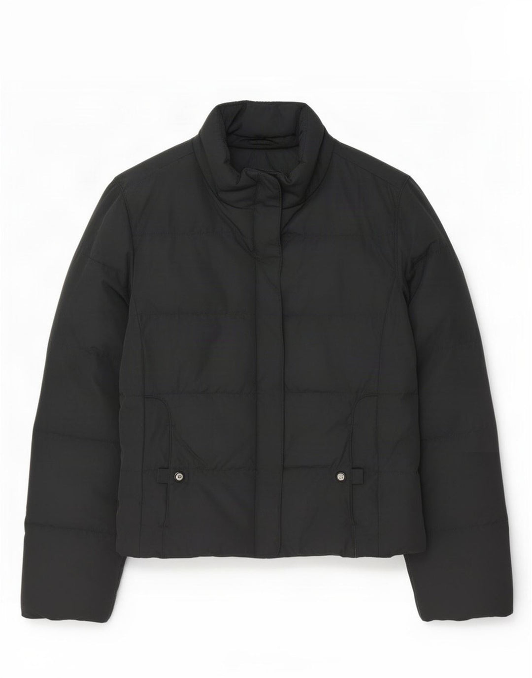 Champion Womens Padded Jacket UK 14 Medium Black Polyester