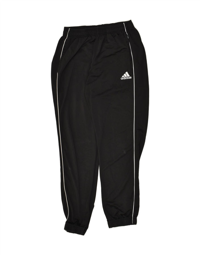 ADIDAS Mens Tracksuit Trousers Joggers Large Black Polyester | Vintage Adidas | Thrift | Second-Hand Adidas | Used Clothing | Messina Hembry 