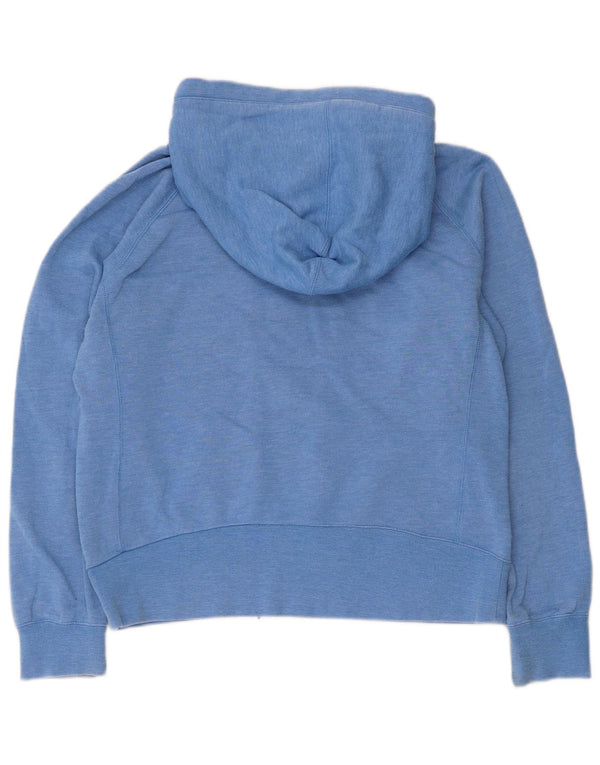 Hurley Womens Graphic Hoodie Jumper UK 16 Large Blue
