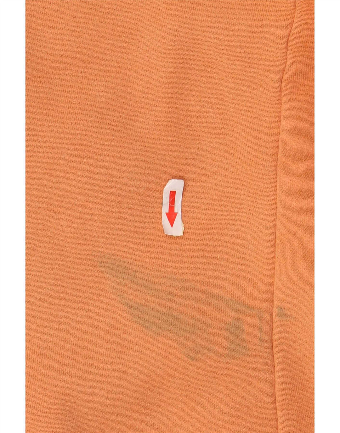 Rip Curl Womens Zip Hoodie Sweater UK 12 Medium Orange Cotton