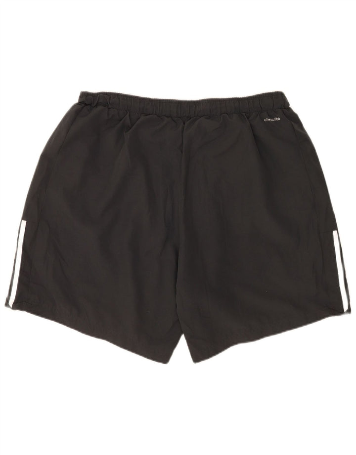 Adidas Mens Climalite Sport Shorts 2XL Grey Polyester