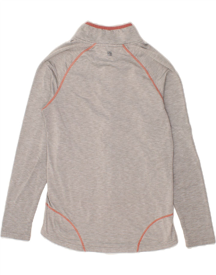 MOUNTAIN WAREHOUSE Womens Tracksuit Top Jacket UK 10 Small Grey Polyester Vintage Mountain Warehouse and Second-Hand Mountain Warehouse from Messina Hembry 
