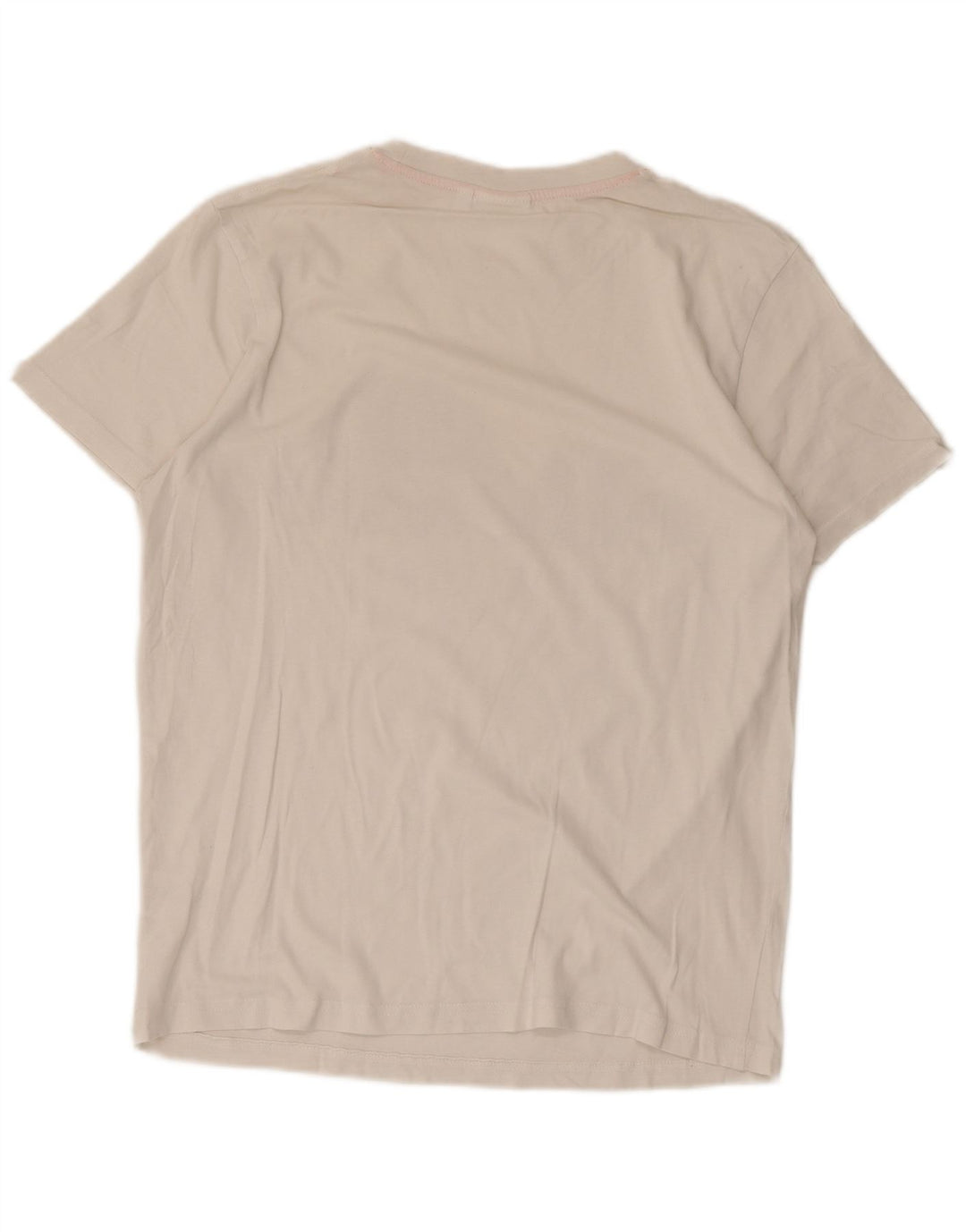 Ellesse Mens Heritage Graphic T-Shirt Top Small White Cotton