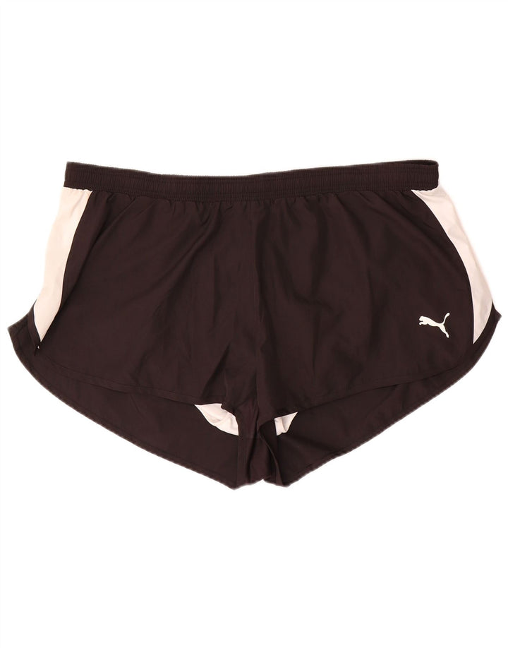 PUMA Mens Swimming Shorts XL  Black Colourblock Polyester