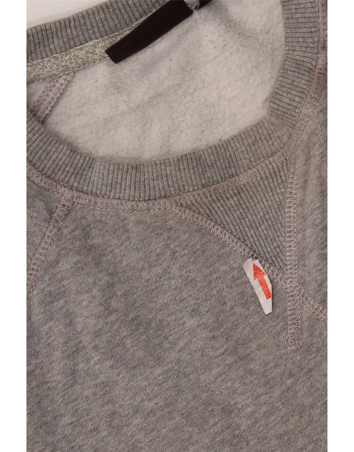Timberland Mens Sweatshirt Jumper Medium Grey Cotton