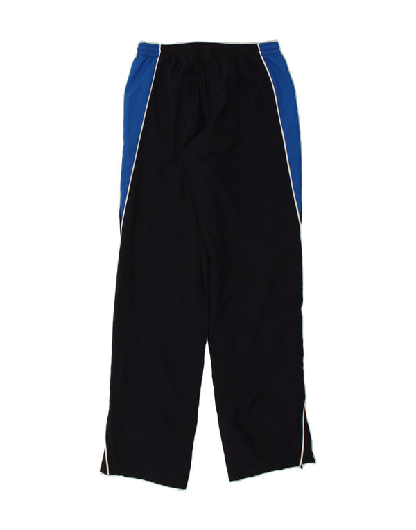 PUMA Mens Tracksuit Trousers Small Navy Blue Colourblock Polyester