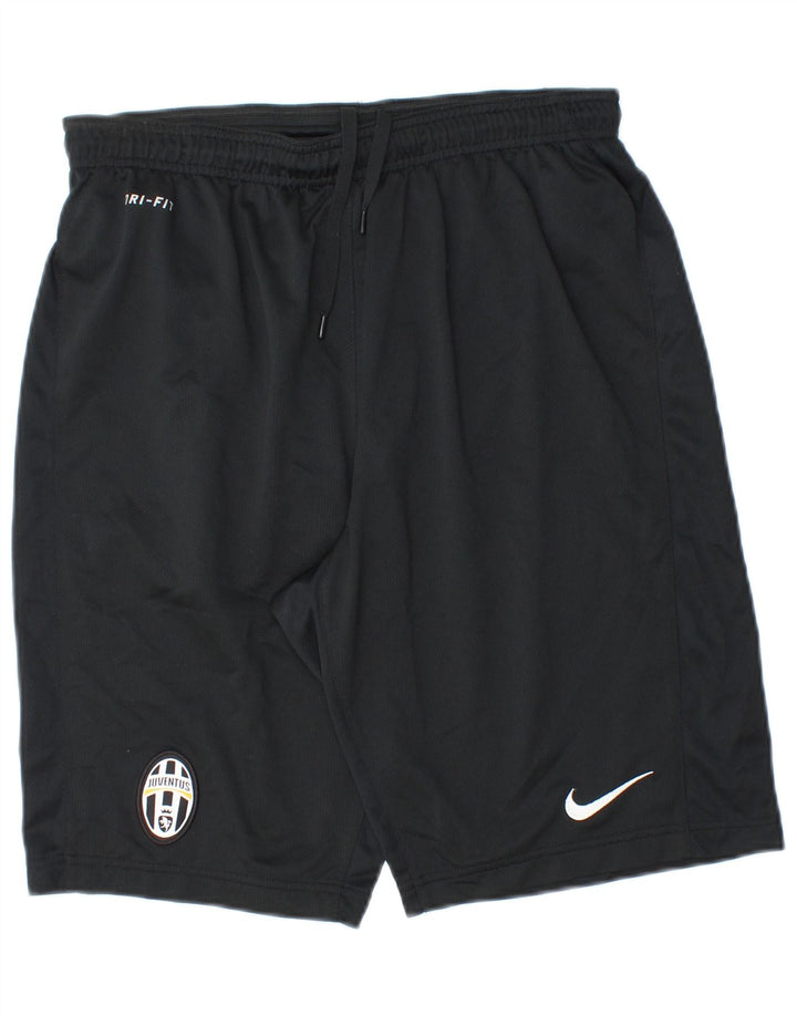 Nike Mens Juventus Sport Shorts Small  Black Polyester