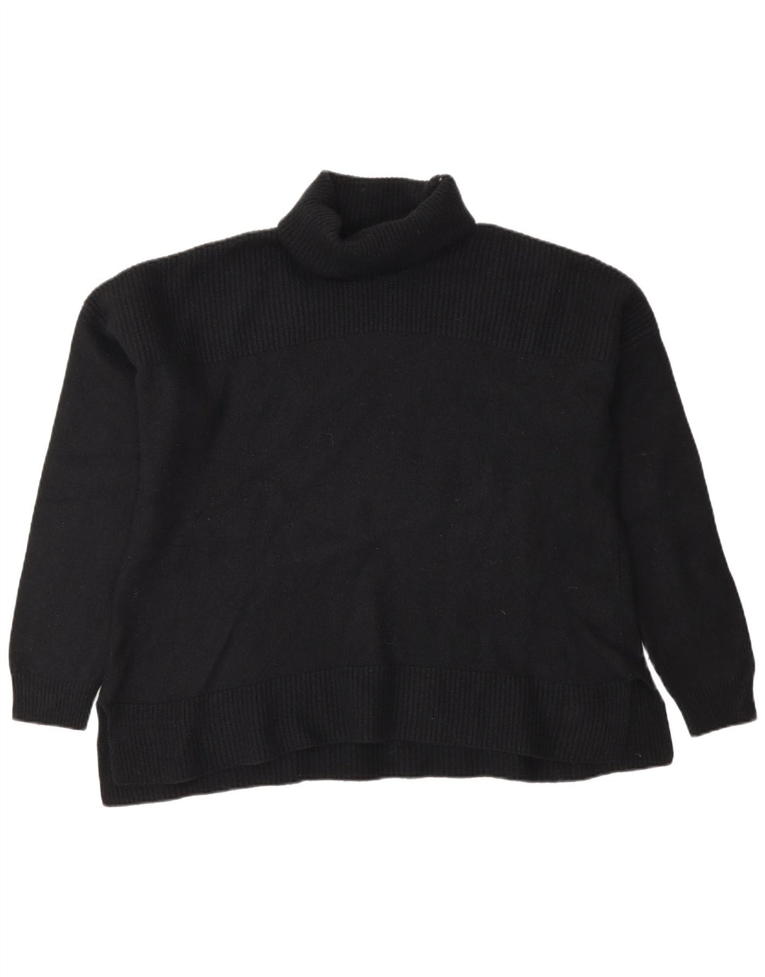 Liu Jo Womens Roll Neck Jumper Sweater UK 18 XL Black