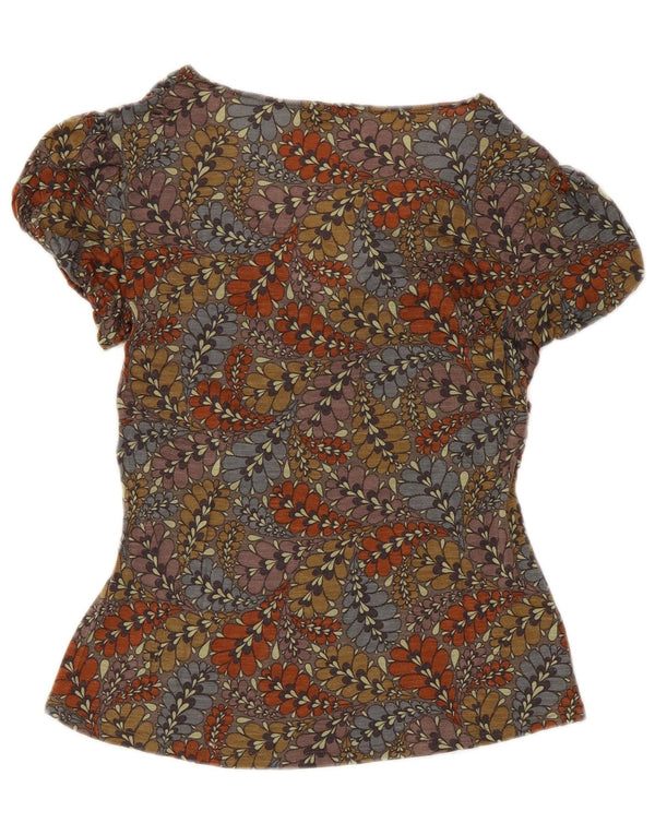 Max & Co. Womens Blouse Top UK 8 Small Multicoloured Floral