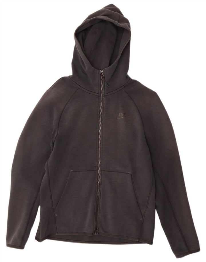 Nike Mens Zip Hoodie Sweater Small Black