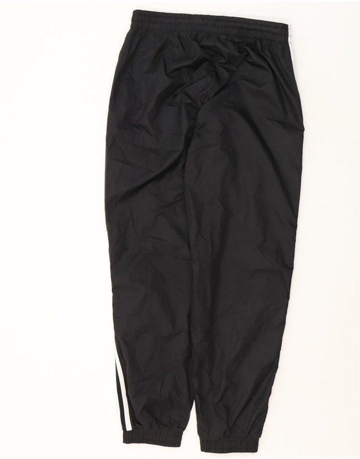 Adidas Mens Graphic Tracksuit Trousers Joggers Medium  Black Polyester
