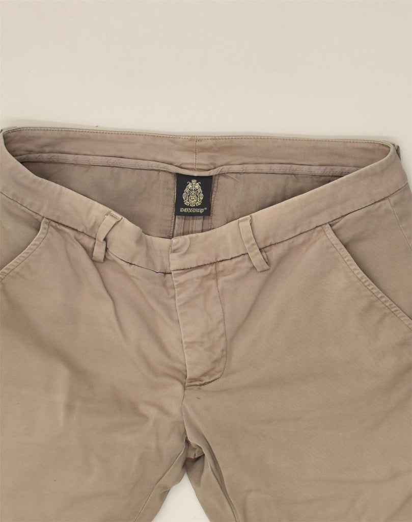 DONDUP Mens Chino Shorts W30 Medium  Brown Cotton | Vintage Dondup | Thrift | Second-Hand Dondup | Used Clothing | Messina Hembry 