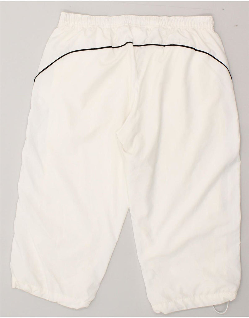 PUMA Mens Graphic Capri Tracksuit Trousers Large White Polyester Vintage Puma and Second-Hand Puma from Messina Hembry 