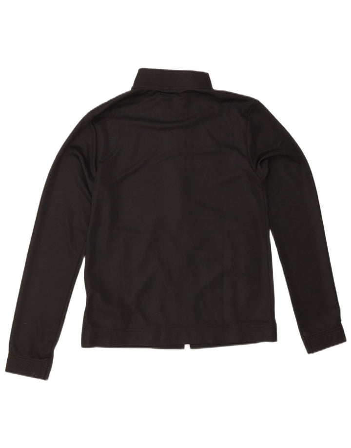 ADIDAS Womens Aeroready Tracksuit Top Jacket UK 8/10 Small Black Polyester
