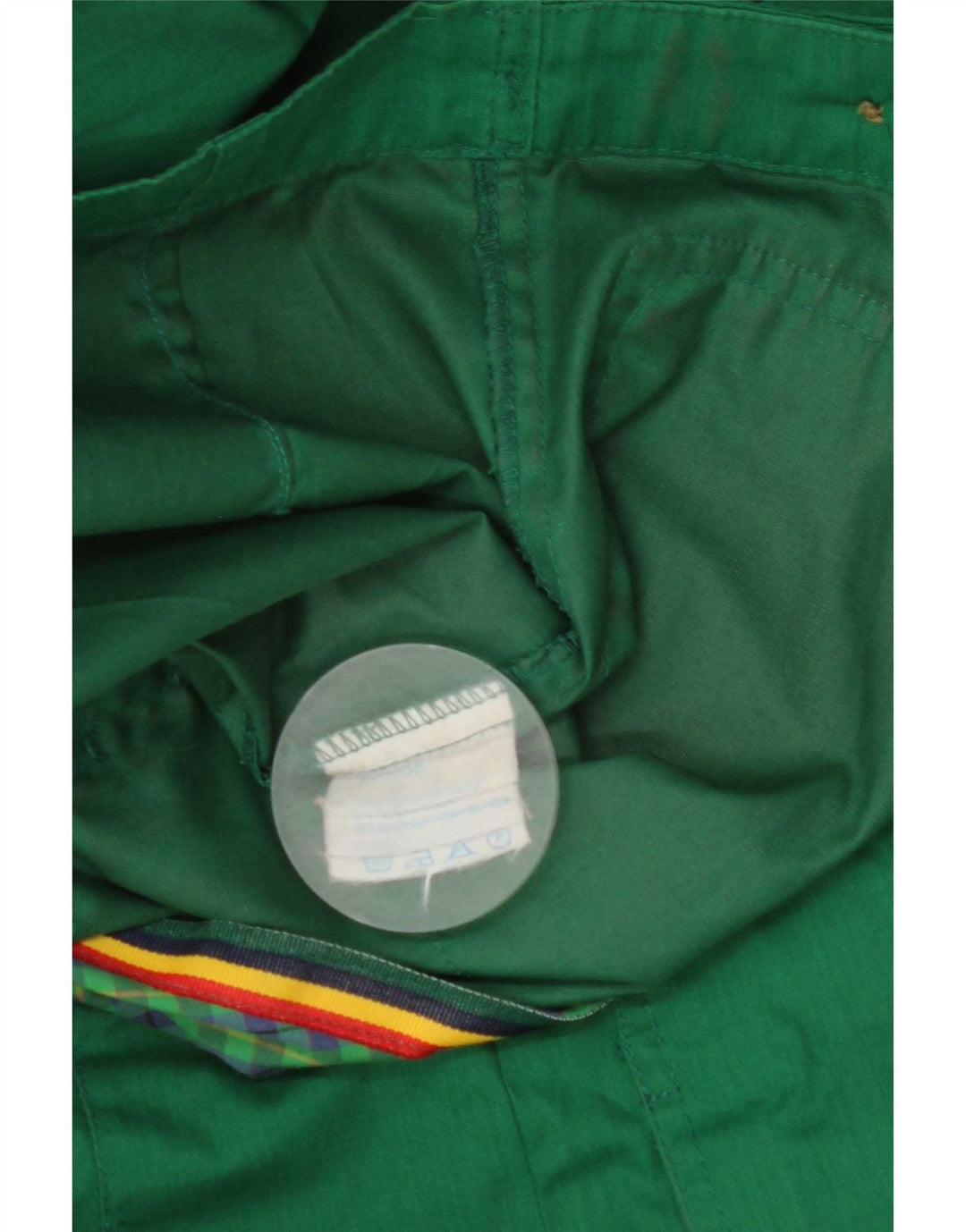 Stratos Mens Bomber Jacket UK 40 Large Green Polyester