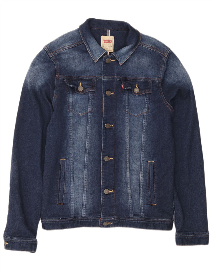 Levi's Boys Denim Jacket 15-16 Years Blue Cotton