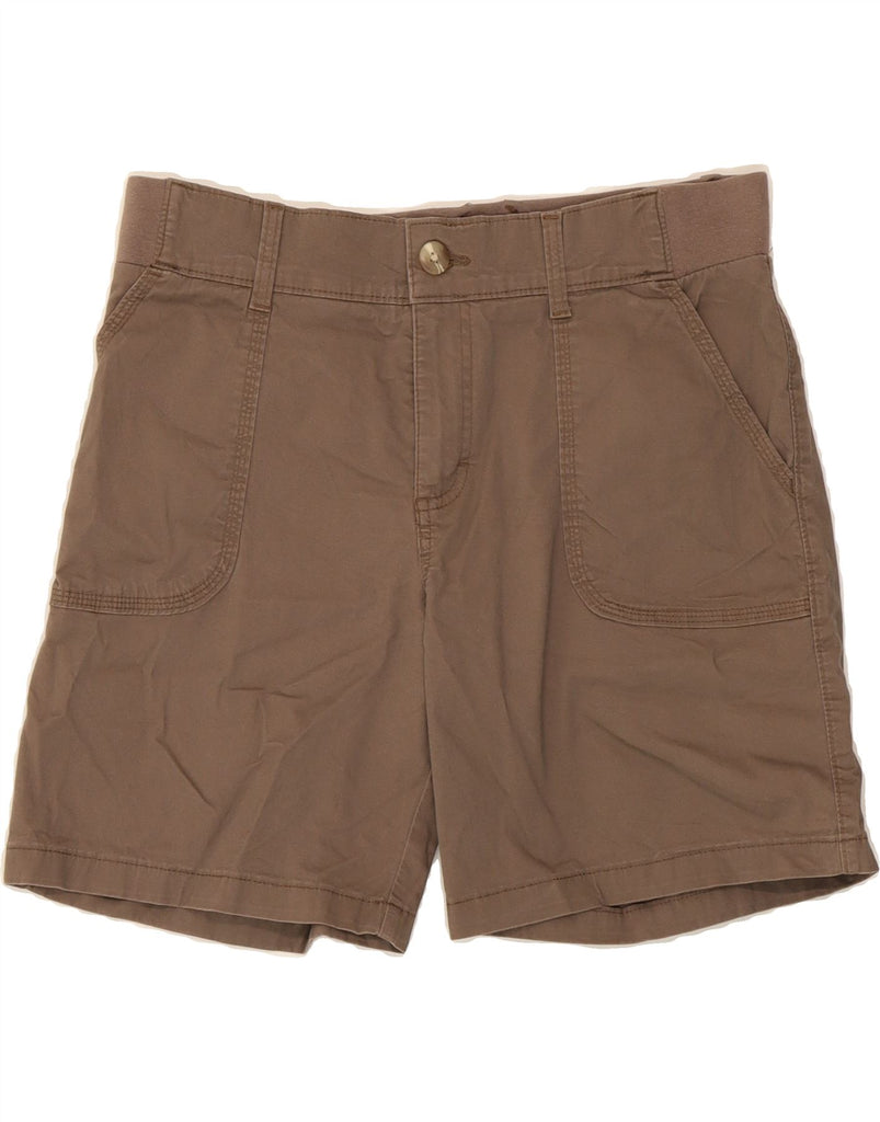 LEE Womens Riders Mid Rise Casual Shorts US 10 Large W36  Grey Cotton Vintage Lee and Second-Hand Lee from Messina Hembry 